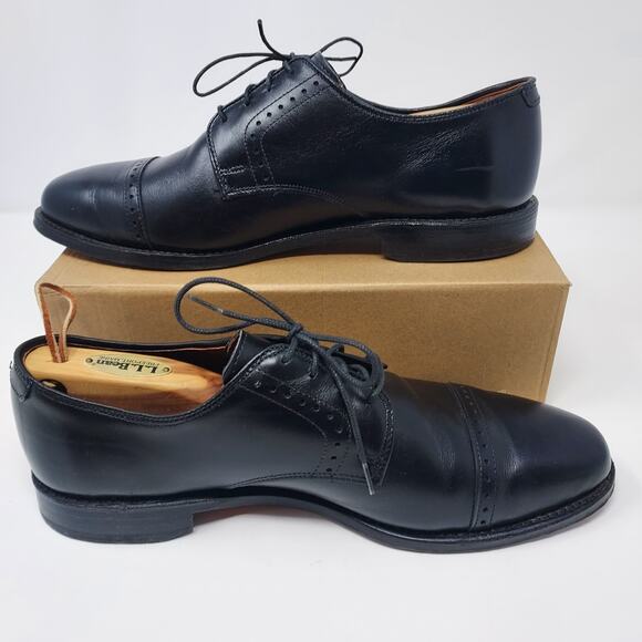 Allen Edmonds Leather Clifton Cap Toe Black Men Dress Shoes Made In USA Sz 9.5 main image 6